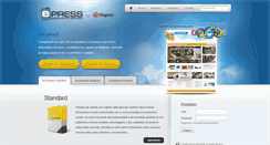 Desktop Screenshot of ecommerce.epress.it