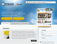 Tablet Screenshot of ecommerce.epress.it